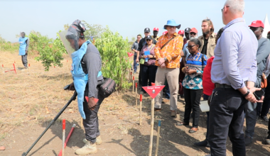 Peace South Sudan UNMISS UN peacekeeping peacekeepers UNMAS clearance mine Amadi deminer explosive hazards life saving