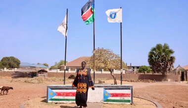 Peace South Sudan UNMISS UN peacekeeping peacekeepers elections constitution 16 days of activism women sexual gender based violence Kuajok rights advocate