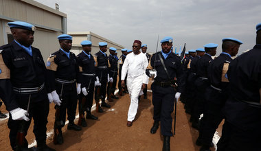 Rwandan police officers awarded UN medals for outstanding service in Juba