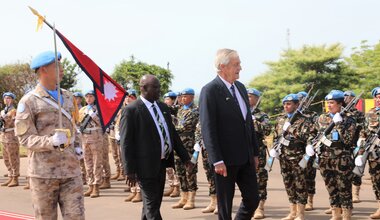 unmiss south sudan juba un house srsg nicholas haysom international day of un peacekeepers