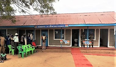 unmiss south sudan bor india contingent peacekeepers veterinary clinic