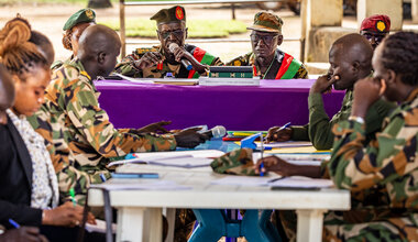 unmiss south sudan rule of law general court martial convictions yei river county