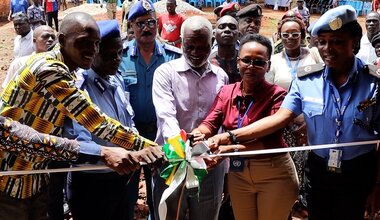 unmiss south sudan western equatoria quick impact project yambio police station internally displaced persons