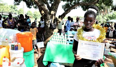 UNMISS Anika Women's Association Rimenze Conflict Western Equatoria Livelihood Projects Protection of Civilians peacekeepers peacekeeping