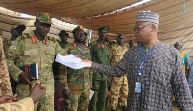 unmiss south sudan kapoeta eastern equatoria human rights cantonment site training unification of army