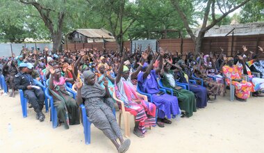 Peace South Sudan UNMISS UN peacekeeping peacekeepers elections constitution gender women patrol patrolling building confidence coexistence 