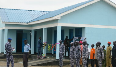 unmiss jonglei south sudan quick impact project police law and order security peace