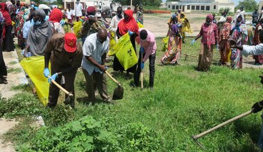 Peace South Sudan UNMISS UN peacekeeping peacekeepers elections development cleaning hospital communities