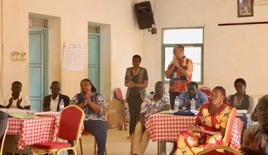 unmiss south sudan warrap state kuajok elections electoral process workshop preparations media civil society organizations government inclusivity