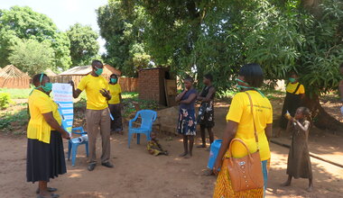 unmiss south sudan protection of civilians WHO humanitarian assistance COVID-19 coronavirus sensitization awareness-raising women women's groups Yambio peacekeeping