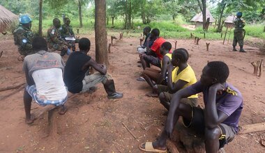 unmiss protection of civilians patrol peacekeepers united nations peacekeeping eastern equatoria torit