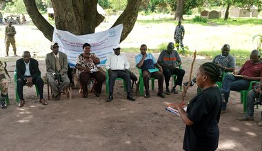 UNMISS reintegration returnees voluntary returns Wau South Sudan peace process Protection of Civilians displaced people refugees IDPs humanitarian reconciliation