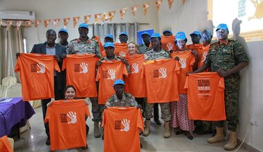 UNMISS UN Volunteers Peacekeeping peacekeepers South Sudan rule of law