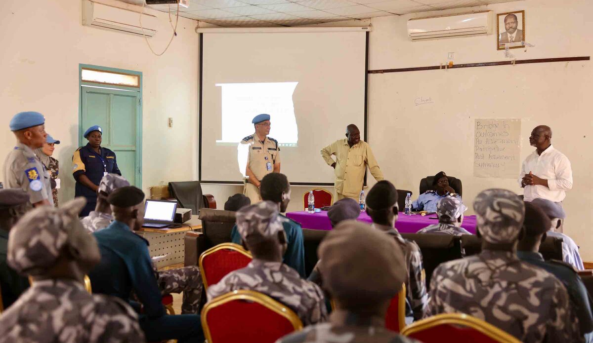 Peace South Sudan UNMISS UN peacekeeping peacekeepers elections constitution workshop UNMISS building capacities