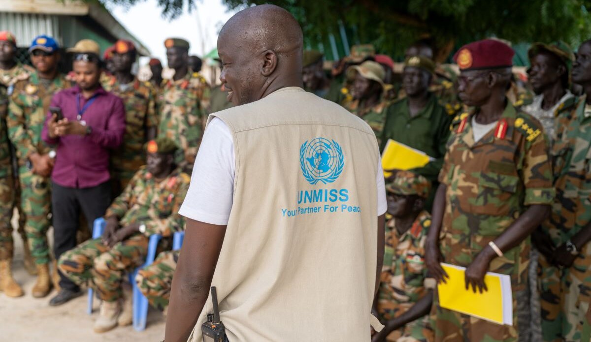 Peace South Sudan UNMISS UN peacekeeping peacekeepers elections capacity building forces reconciliation