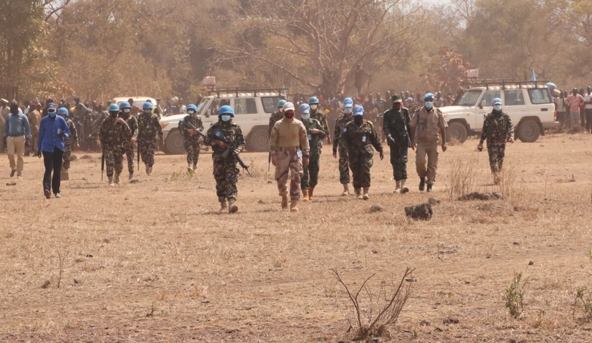 unmiss south sudan cueibet county peacekeepers nepal presence reducing tensions intercommunal violence