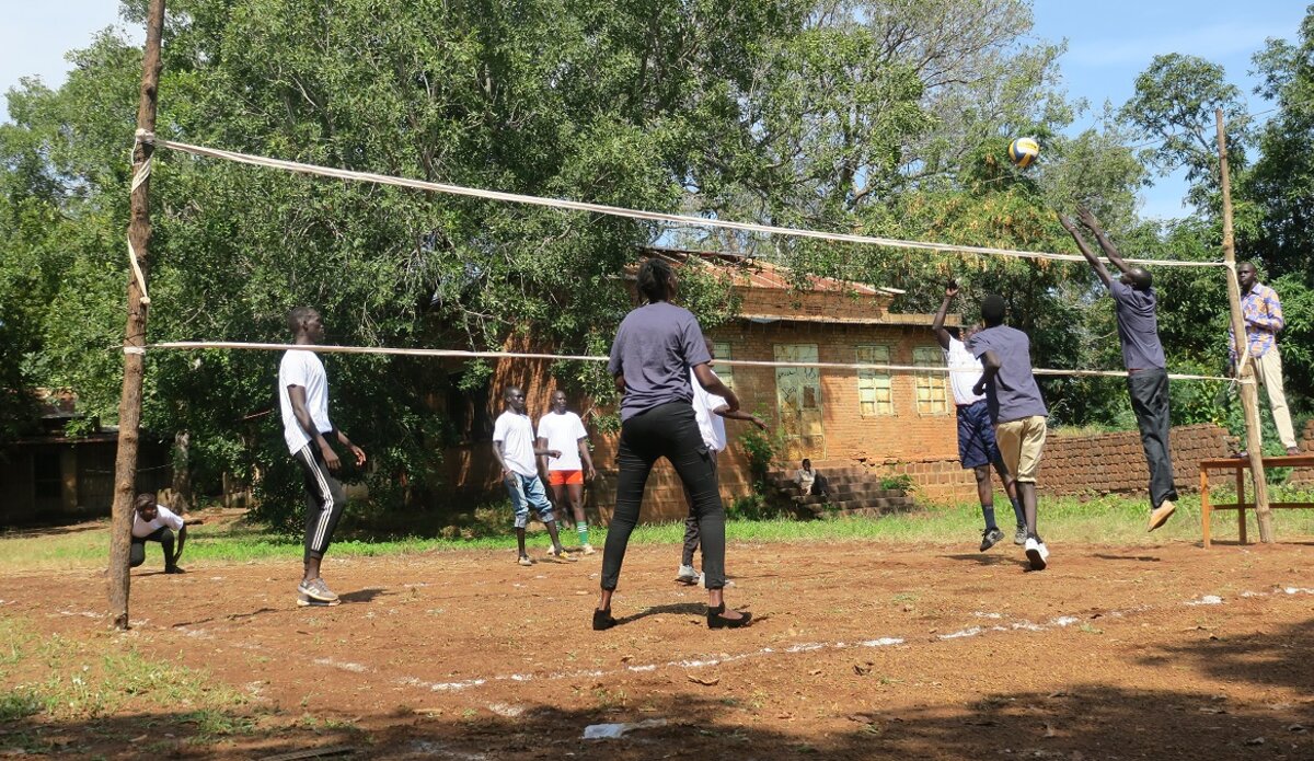 unmiss confidence-building students youth peace security wau bangladesh sports volleyball