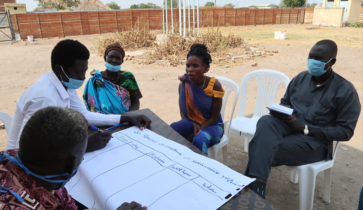 UNMISS reintegration returnees voluntary returns Kodok South Sudan peace process Protection of Civilians displaced people refugees IDPs fashoda