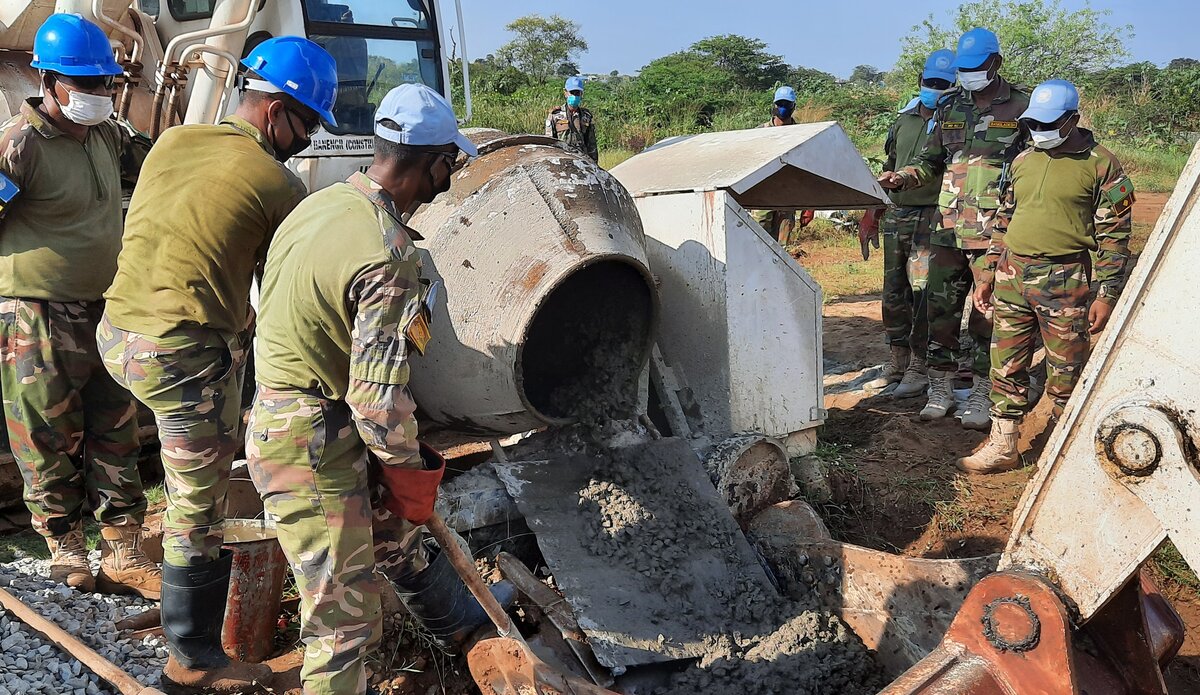 UNMISS David Shearer Press Conference Juba Road Repairs