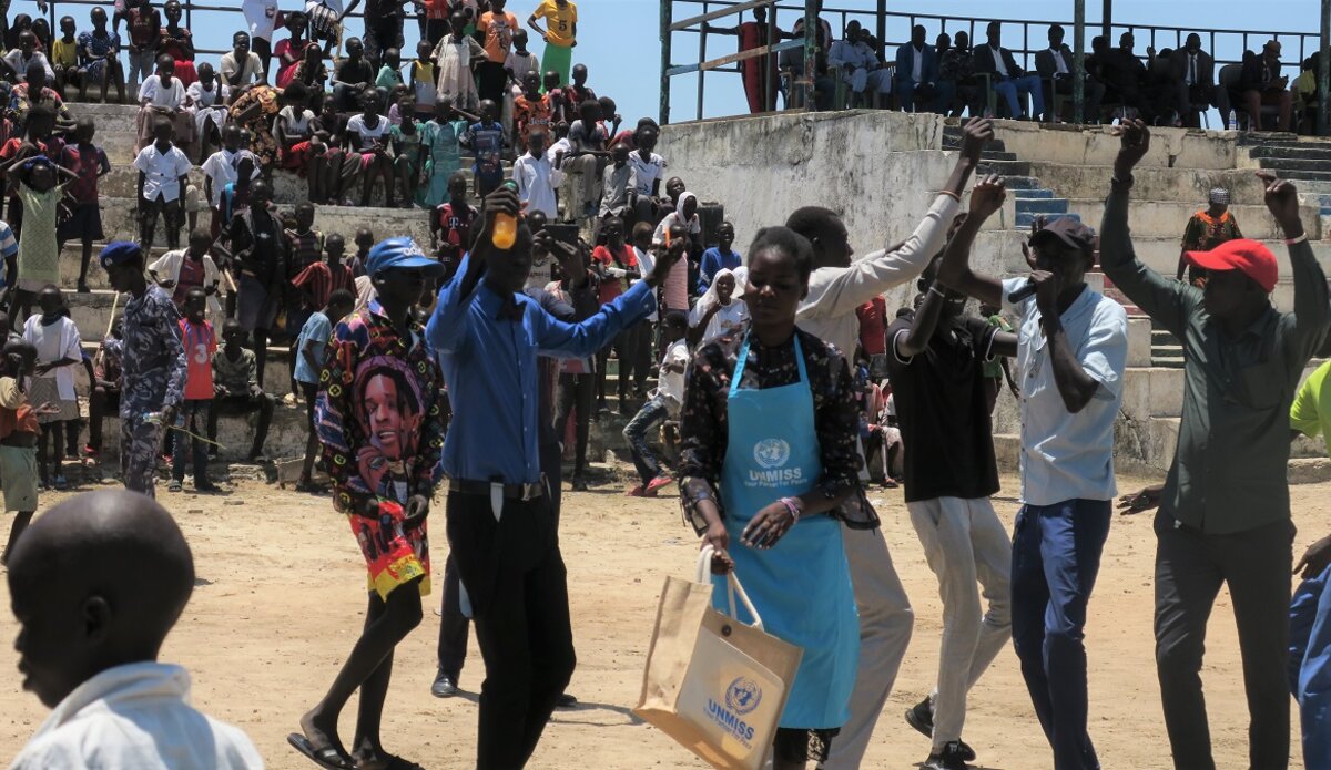 unmiss peace day bentiu unity state south sudan peacekeepers peacekeeping united nations