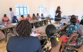 Women community leaders learn peacebuilding skills at UNMISS workshop in Wau