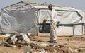 UNMAS sniffer dogs inspect closed protection site in Juba