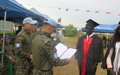 “Life smiled on me again” – Deng Maker Deng graduates from UNMISS-provided training in Bor