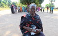 Returnees and vulnerable groups in Wau receive brand new solar radios 