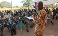 South Sudanese military personnel in Irube cantonment site request capacity building trainings be given to joint forces 