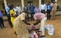 Aweil youth graduate from soap-making training funded by UNMISS