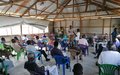 Health experts inform internally displaced people at UNMISS protection site in Malakal how to prevent COVID-19