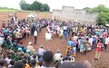 Football and cultural performances used by Morobo women to advocate for eliminating sexual violence in armed conflict