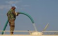 Water distribution in Bentiu