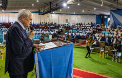 Peace South Sudan UNMISS UN peacekeeping peacekeepers elections constitution SRSG Nicholas Haysom UN Day 2023 